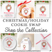 Linge De Cuisine Échange de cookies de Noël