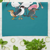 Linge De Cuisine Échassiers de Birdorable Nord-américain (Plié)