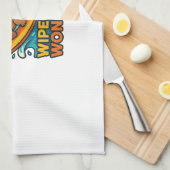 Linge De Cuisine Échec du Surf Wipeout Moai Chibi (Quart Plié)