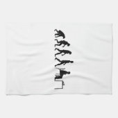 Linge De Cuisine Échecs - Évolution du joueur d'échecs (Horizontal)