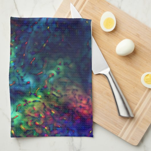 Linge De Cuisine Échelles de démonstration sur un arrière - plan bl (Quart Plié)