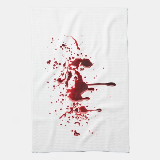 Linge De Cuisine éclaboussure 3 de sang (Vertical)