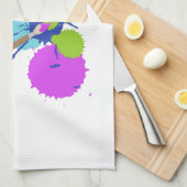 Linge De Cuisine Éclaboussure d'art (Quart Plié)