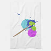 Linge De Cuisine Éclaboussure d'art (Vertical)