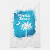 Linge De Cuisine Éclaboussure de peinture de Palmetto (Vertical)