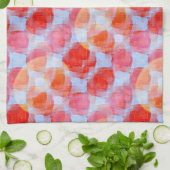 Linge De Cuisine Éclairage à partir du arrière - plan de texture de (Plié)