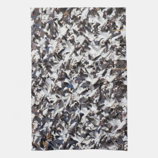 Linge De Cuisine Éclat de l'oie de neige (Vertical)