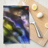 Linge De Cuisine Éclatement De Lumière (Quart Plié)