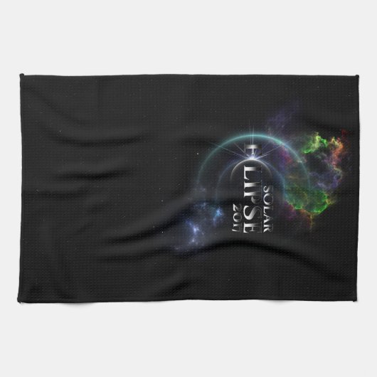 Linge De Cuisine Éclipse solaire 2017 (Horizontal)