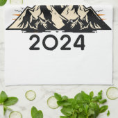 Linge De Cuisine Éclipse solaire totale 2024 (Plié)
