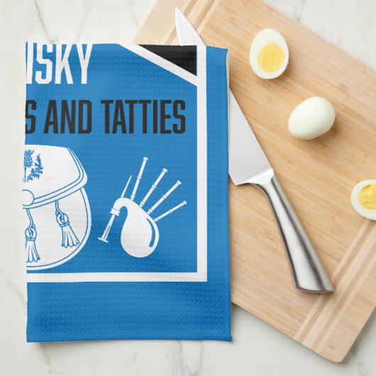 Linge De Cuisine Ecosse Burns Night (Quart Plié)