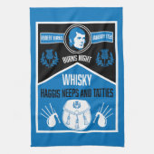 Linge De Cuisine Ecosse Burns Night (Vertical)