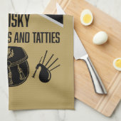 Linge De Cuisine Ecosse Burns Night (Quart Plié)