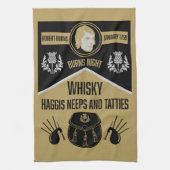 Linge De Cuisine Ecosse Burns Night (Vertical)