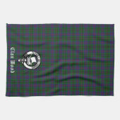 Linge De Cuisine Ecosse Clan Wood Crest & Tartan (Horizontal)