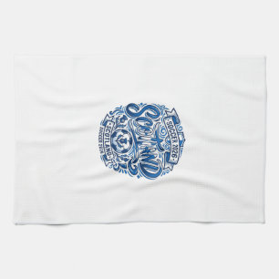 Linge De Cuisine Écosse Football 2026 Football Gras Typographie Pay