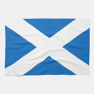 Linge De Cuisine Ecosse's Saltire, Drapeau écossais (couleur offici