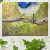 Linge De Cuisine Écran bleu - (Plié)