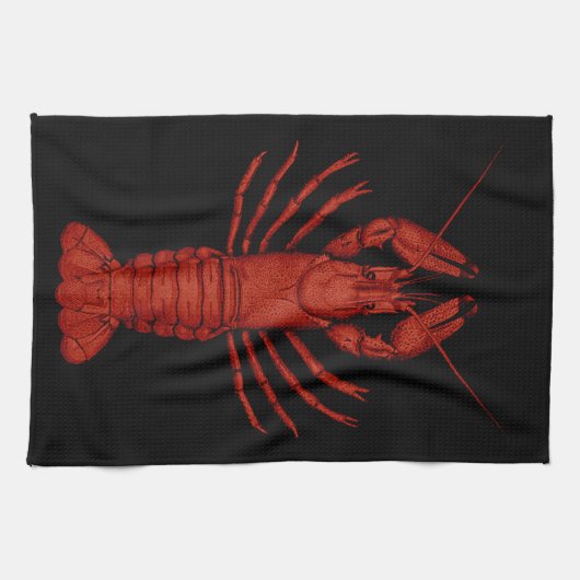Linge De Cuisine Écrevisses (Horizontal)