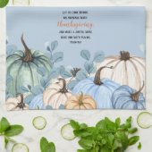 Linge De Cuisine Écriture d'action de grâces (Plié)