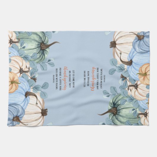 Linge De Cuisine Écriture d'action de grâces (Horizontal)