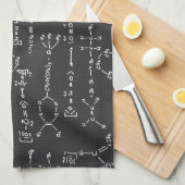 Linge De Cuisine Écriture de formule chimique (Quart Plié)