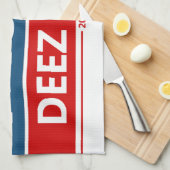 Linge De Cuisine Écrous de Trumpin Deez ! (Quart Plié)