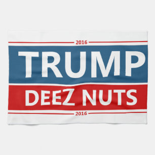 Linge De Cuisine Écrous de Trumpin Deez !