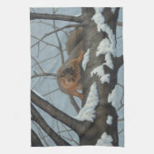 Linge De Cuisine Écureuil (Vertical)