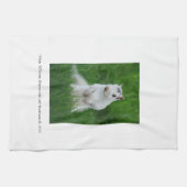 Linge De Cuisine Écureuil blanc de Brevard (Horizontal)