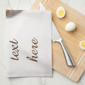 Linge De Cuisine Écureuil curieux (Quart Plié)