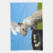 Linge De Cuisine Écureuil mignon de BBQing (Vertical)
