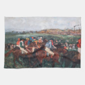 Linge De Cuisine Edgar Degas - Course des hommes (Horizontal)