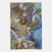 Linge De Cuisine Edgar Degas - Danseurs Bleus (Vertical)