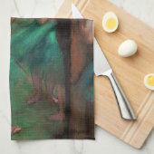 Linge De Cuisine Edgar Degas - Danseurs, rose et vert (Quart Plié)