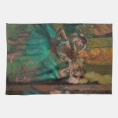 Linge De Cuisine Edgar Degas - Danseurs, rose et vert (Horizontal)