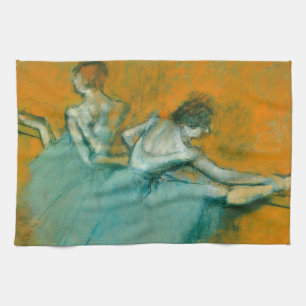 Linge De Cuisine Edgar Degas Danseuses à la barre Impression : Art