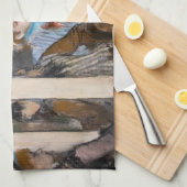 Linge De Cuisine Edgar Degas - Femmes sur une terrasse de café en s (Quart Plié)