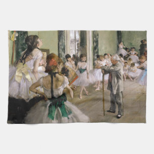 Linge De Cuisine Edgar Degas - La Classe de danse