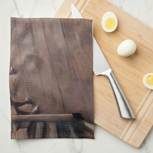 Linge De Cuisine Edgar Degas - La répétition (Quart Plié)