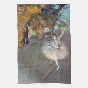 Linge De Cuisine Edgar Degas - L'Étoile / Danseuse sur la scène