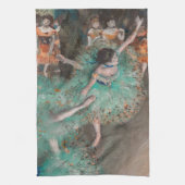 Linge De Cuisine Edgar Degas - Swaying Dancer / Danseuse en vert (Vertical)