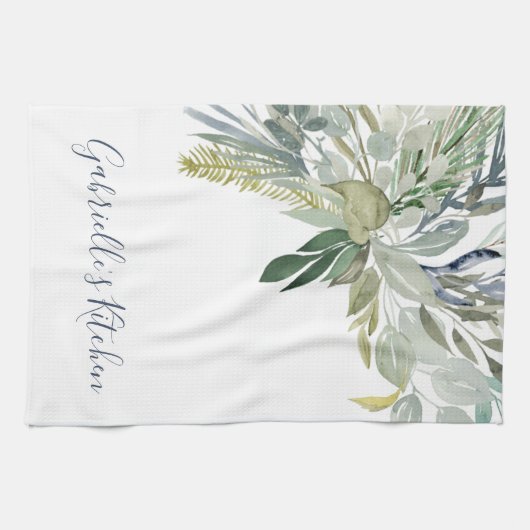 Linge De Cuisine Édifice forestier (Horizontal)