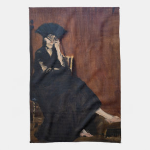 Linge De Cuisine Edouard Manet - Berthe Morisot avec ventilateur