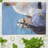 Linge De Cuisine Edouard Manet - En bateau (Plié)