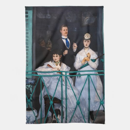 Linge De Cuisine Edouard Manet - Le Balcon / Le Balcon (Vertical)