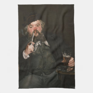 Linge De Cuisine Edouard Manet - Un bon verre de bière / Le bon boc
