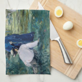 Linge De Cuisine Edouard Manet - Une partie de croquet (Quart Plié)