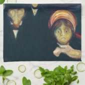 Linge De Cuisine Edvard Munch - Anxiété (Plié)