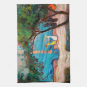 Linge De Cuisine Edvard Munch - Danse sur la plage (Vertical)